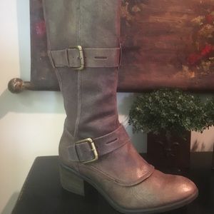 💋Donald Pliner Dax Metallic Leather Boots